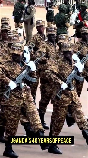 The UPDF military drills 40 years of Museveni