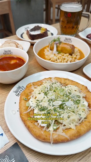 24 hours in Budapest? Here is how you eat EVERYTHING. 🇭🇺 ❌ The Problem: Traveling 40 minutes for one Lángos and 30 for Goulash. ✅ The Solution: Time Out Market Budapest. All the top Hungarian chefs and classic dishes are finally in one place. Skip the travel time and get straight to the tasting! 🍻 ✈️ Send this to someone visiting Budapest soon! 📍 Time Out Market Budapest --- 24 órád van Budapesten? Így kóstolhatsz meg MINDENT. 🇭🇺 ❌ A probléma: 40 perc utazás egy lángosért, aztán még 30 a g