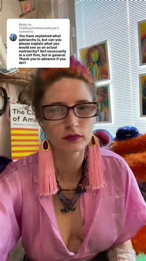 3.3K views · 3.1K reactions | Patriarchy is a hierarchy, matriarchy is a circle #cults #knittingcultlady #knitting #cultingofamerica | Daniella Mestyanek Young_Author | Facebook