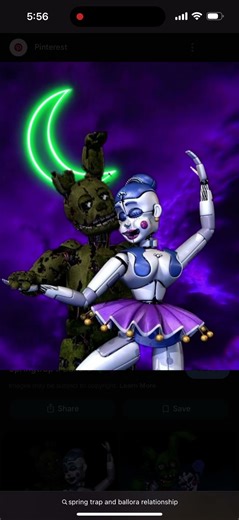 Springtrap and ballora￼ relationship