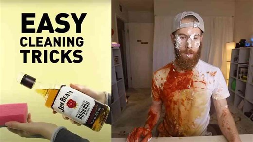 Testing VIRAL 5 Minute Cleaning Hacks!
