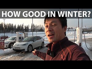 VW ID3 winter range test