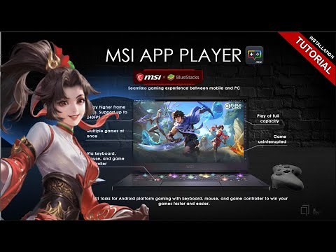 Cara Install MSI APP PLAYER - Emulator Besutan MSI x Bluestacks | Apakah Lebih Ringan??
