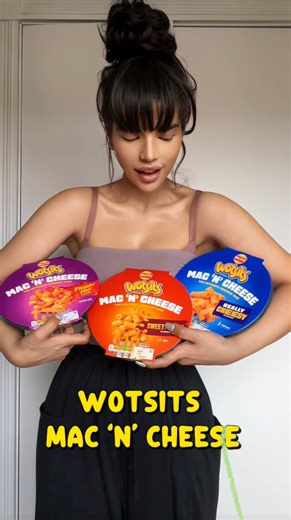 Rina | Your Favourite London Food Guide on Instagram: "#AD 💌 @wotsitscrisps mac & cheese game just LEVELLED UP. WOTSITS just dropped three new flavours of mac & cheese, and I swear—this is the crunchiest, cheesiest, most dangerously delicious twist on comfort food I’ve ever had. Choose your fighter: • Original Really Cheesy (aka my blue cheese obsession’s new bestie) • Flamin’ Hot (comes in HOT, spicy lovers!) • Sweet & Spicy (sweet, tangy, melty PERFECTION) And yes, I topped, mixed, melted, an