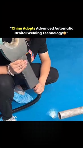 Information | science | technology on Instagram: "China’s adoption of advanced automatic orbital welding technology marks a powerful shift in how modern infrastructure, energy systems, and high-precision manufacturing are being built. This isn’t just a machinery upgrade—it’s a statement about speed, accuracy, and global competitiveness. Orbital welding, once limited to niche applications, is now being deployed at scale to meet the rising demand for flawless pipe joints in industries like nuclear