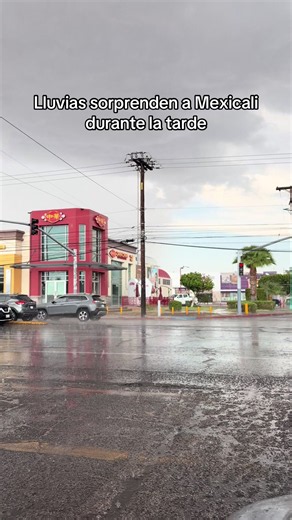 Lluvias considerables se registraron después de las 3 de la tarde de este miércoles en distintas zonas de Mexicali. El fenómeno se presentó pese a que durante la mañana Protección Civil reportó solo un 20% de probabilidad de tormenta eléctrica para la ciudad. El pronóstico contemplaba una temperatura máxima de 40 grados, sensación térmica de hasta 43 grados y vientos de 5 a 20 kilómetros por hora. Las autoridades exhortaron a la población a mantenerse atenta a las condiciones meteorológicas y co
