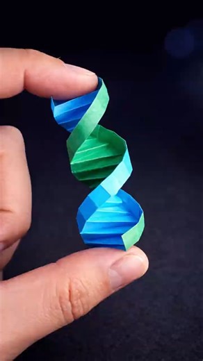 Origami DNA Craft 🧬| Easy Origami Science Craft