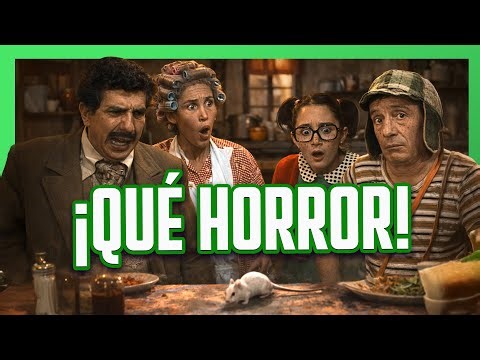 El Chavo finds a mouse in Doña Florinda's restaurant