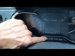 Reset of the service warning light on Citroen C3