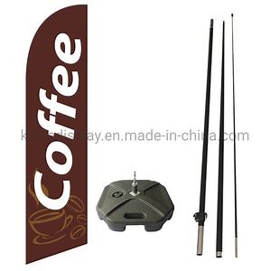 [Hot Item] Advertising Beach Flag Display Flying Flag with Custom Design