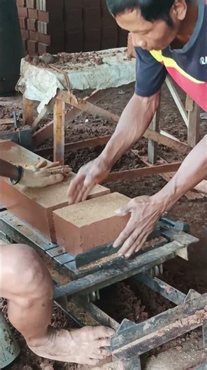 🧱 Brick Making Factory ‼️ Red Brick Press Machine