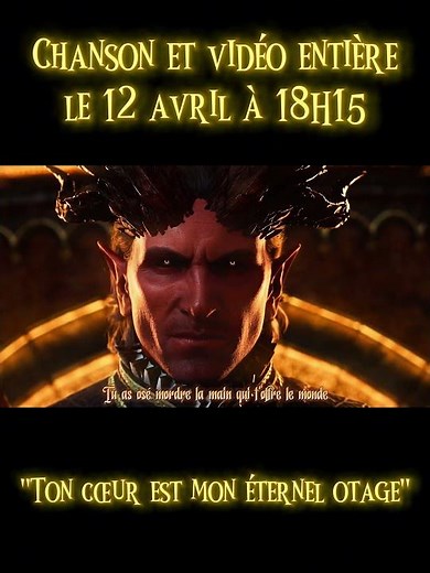 Teaser de la chanson et vidéo ''Ton cœur est mon éternel otage.'' #frenchmusic #chanson #musique
