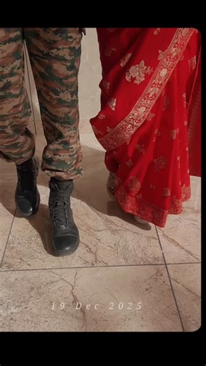 S Smriti on Instagram: "🫶🏻❤️👀 #mineforever #love #couplegoals #armylove #longdistancelove #soldierwife🫶 #proudtobeindian #viralreels❤️ #ɪɴsᴛᴀᴘɪᴄ #fauji #faujiwifelife #indianarmylovers"
