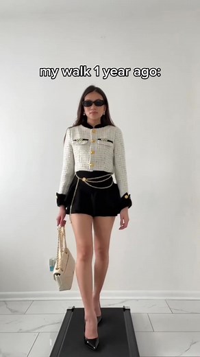 Walking in Heels: One Year Journey on a Treadmill