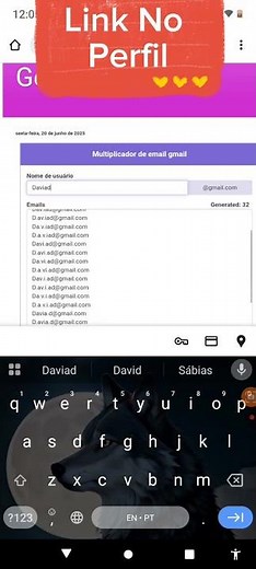 Gerador De Email Grátis