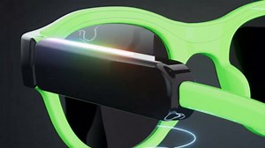 Kids Smart Glasses with LED Lights, Bluetooth 5.4 Open-Ear Audio, Touch Control, Magnetic Charging, Ages 3-12 (Color Blocking)