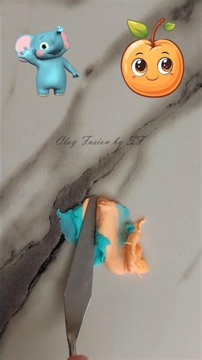 DIY Clay Polymer Clay Color Mixing #shorts #colormixing #trending