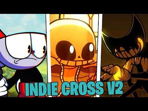FNF INDIE CROSS ALL CUTSCENES