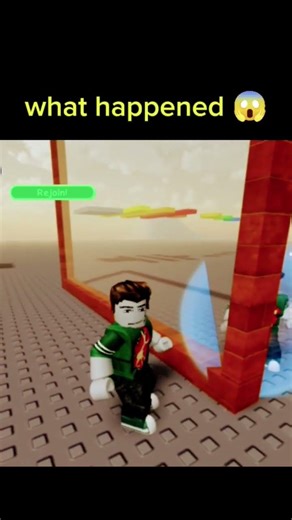 🤯WHAT HAPPENED TO MY BACON?! 😱⚡ #roblox #gaming #mirror #viral #shorts