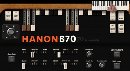 HaNon B70 Is A FREE Hammond B3 Electric Organ VST Plugin