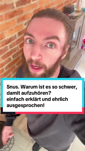 Warum mit Snus aufhören so schwer ist