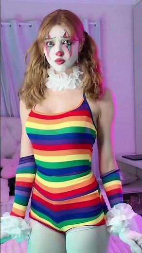 🌈 Super Freak Clown Cosplay! 🤡✨ #shorts #clowncore #cosplay
