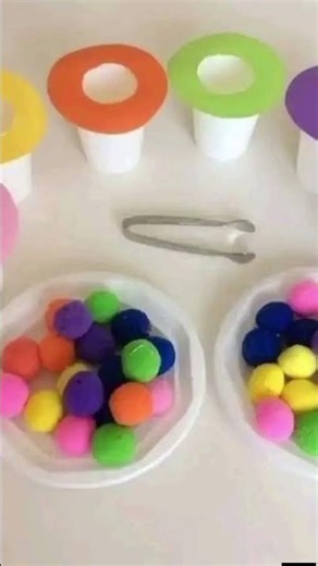 Color Sorting Activity For Kids