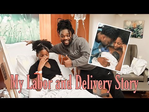 My Natural Labor & Delivery Story/Vlog | Surprise Gender | Black Birth