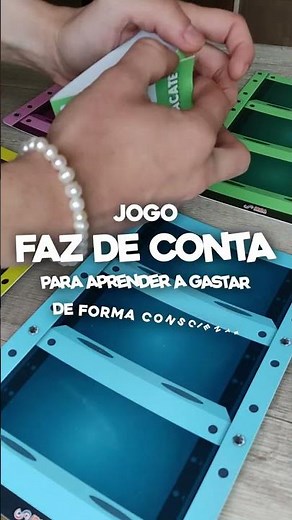 Faz de Conta - Jogo Pedagógico (Matemática e Educação Financeira)