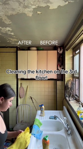 Vintage Kitchen Cleaning in a 1930s Farmhouse