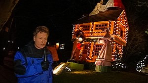 Conan tours the world famous Christmas lights in Dyker Heights. #ConanClassic | Team Coco
