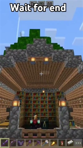 #Minecraft best enchanting table house in #short🚀