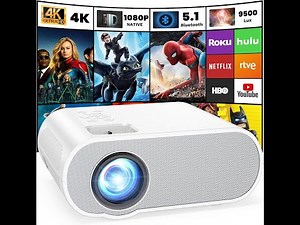 HOMPOW Full HD Portable Projector Review - Pros & Cons - HOMPOW Projector
