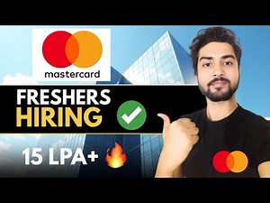 Mastercard Hiring Freshers🔥Apply Now | Complete Guide