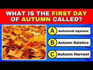 Ultimate Fall Trivia Challenge 🍁 Can You Beat This Quiz?