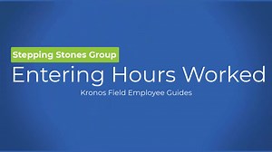 Kronos Timekeeping_Entering Hours Worked