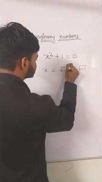 Imaginary numbers