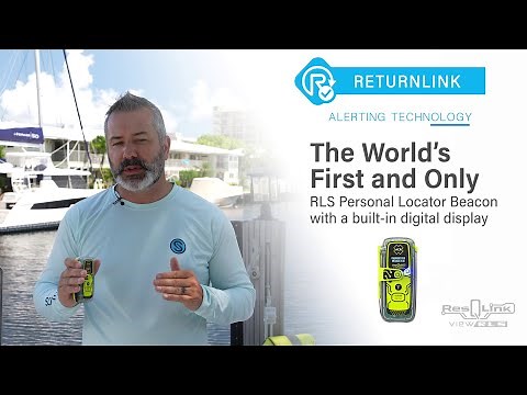 ResQLink View RLS Personal Locator Beacon with Return Link Service - Approved and Shipping in Europe