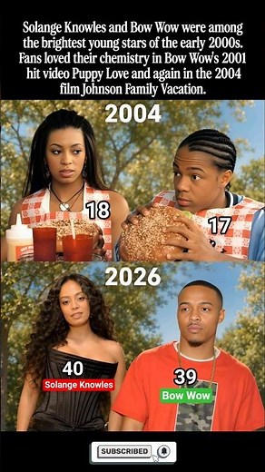 Solange Knowles and Bow Wow starred in early 2000s hits that fans still remember today