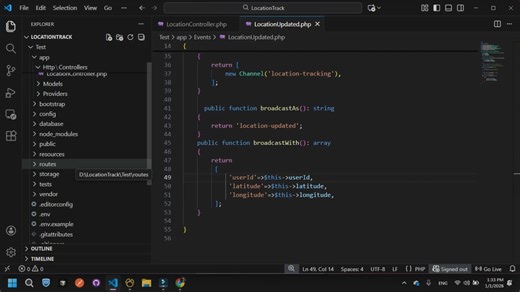 后端实战：Laravel Reverb 实时定位追踪系统