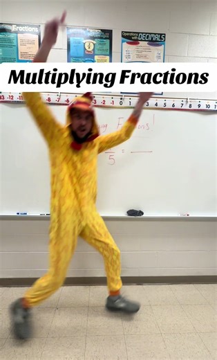 Multiplying Fractions! #teachersoftiktok #education #fractions #learnontiktok #math