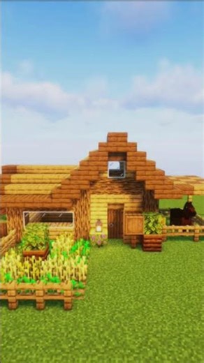 3 easy farm house 🏠 for beginners in minecraft