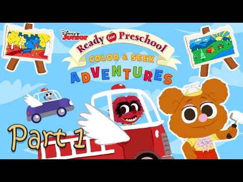 Muppet Babies | Ready for Preschool | Color and Seek Adventure Game #1