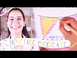 HOW I USE PROCREATE ⭐ / Brushes + Techniques