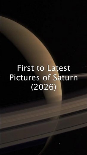 Saturn’s Evolution through time #space #stargaze #astronomy #saturn #fyp