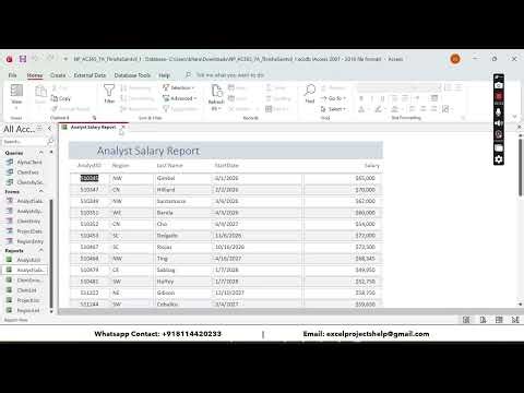 New Perspectives Access 365 | Module 7: SAM Project A Lighthouse Cybersecurity