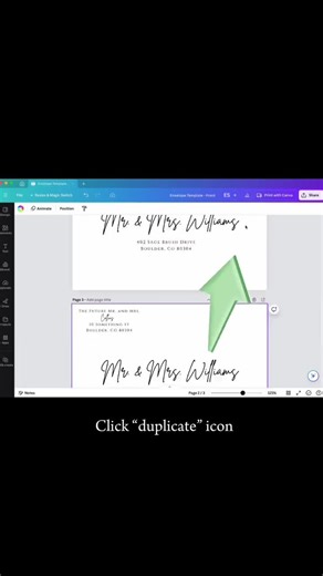 Elegant Envelope Label Template, DIY Address Label, Wedding Template, Wedding Address Label, Return Address, Envelope Address Label Template - Etsy