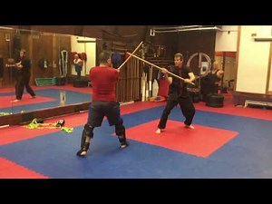 Katana vs Bo(staff) Sparring