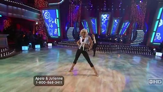 Apolo Anton Ohno & Julianne Hough - Jive