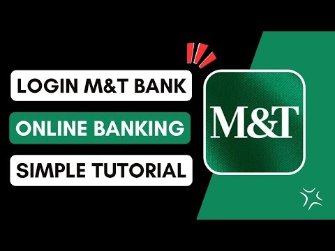 How to Login M&T Bank Online Banking !
